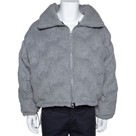 louis vuitton grey coat|jacket louis vuitton original.